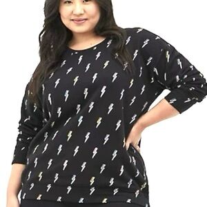 🌟SALE🌟🌺TORRID Lightning Bolt Print Sweatshirt🌺